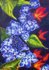 Hydrangea Blue